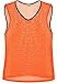 Unlimited Potential Nylon Mesh Scrimmage Team Practice Vests Pinnies Jerseys for Children Youth Sports Basketball, Soccer, Football, Volleyball (12 Pack, Orange, Youth)