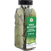 52USA Bay Leaves Whole, 2 oz, Dried Bay Leaves, All Natural | Laurel Leaves, Non-GMO Verified, Gluten Free, Caffeine Free, No Sugar, Laurel Herbs for Cooking (57g)