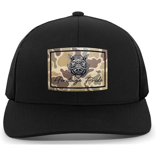 Heritage Pride Men's Homegrown Roots Trucker Hat - Wyoming State Pride Embroidered Cap, Charcoal With White Mesh