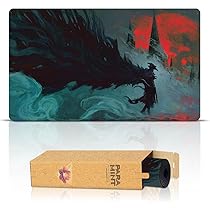 Paramint The Raven's Nightmare (Stitched) - MTG Playmat by Anato