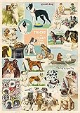 Cavallini Dog Collage Poster Wrap 20