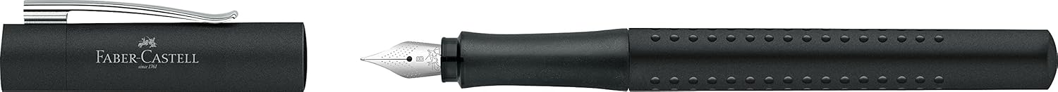 Faber-Castell 140903 Fountain Pen Grip 2011 Nib B Black - Image 4