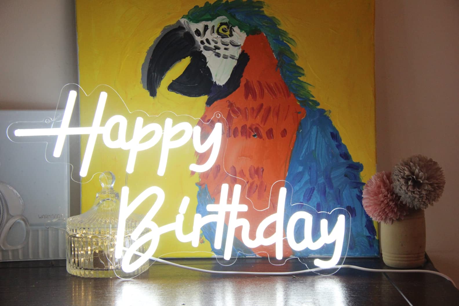 LED Neon Sign Night Light for Wall Party Décor Bedroom Room Bar Wedding Home Birthday Art Decoration Christmas with USB Chain Light modulator 5v