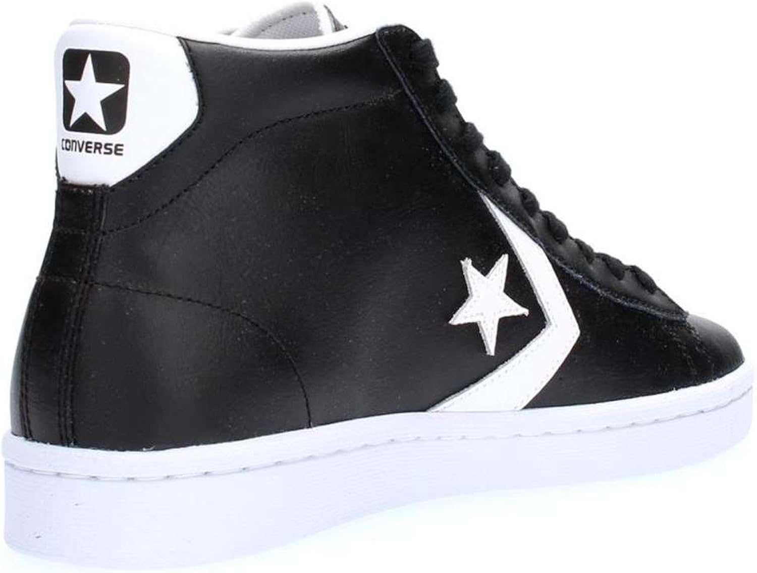 converse pro leather 76 mid black
