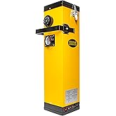 20 Lb Portable Welding Rod Container with Dial Temperature Indication 150&deg;F-300&deg;F, Fits 19 Inch Rods for Low Hydrogen and Stainless Welding Rods (Black Yellow)
