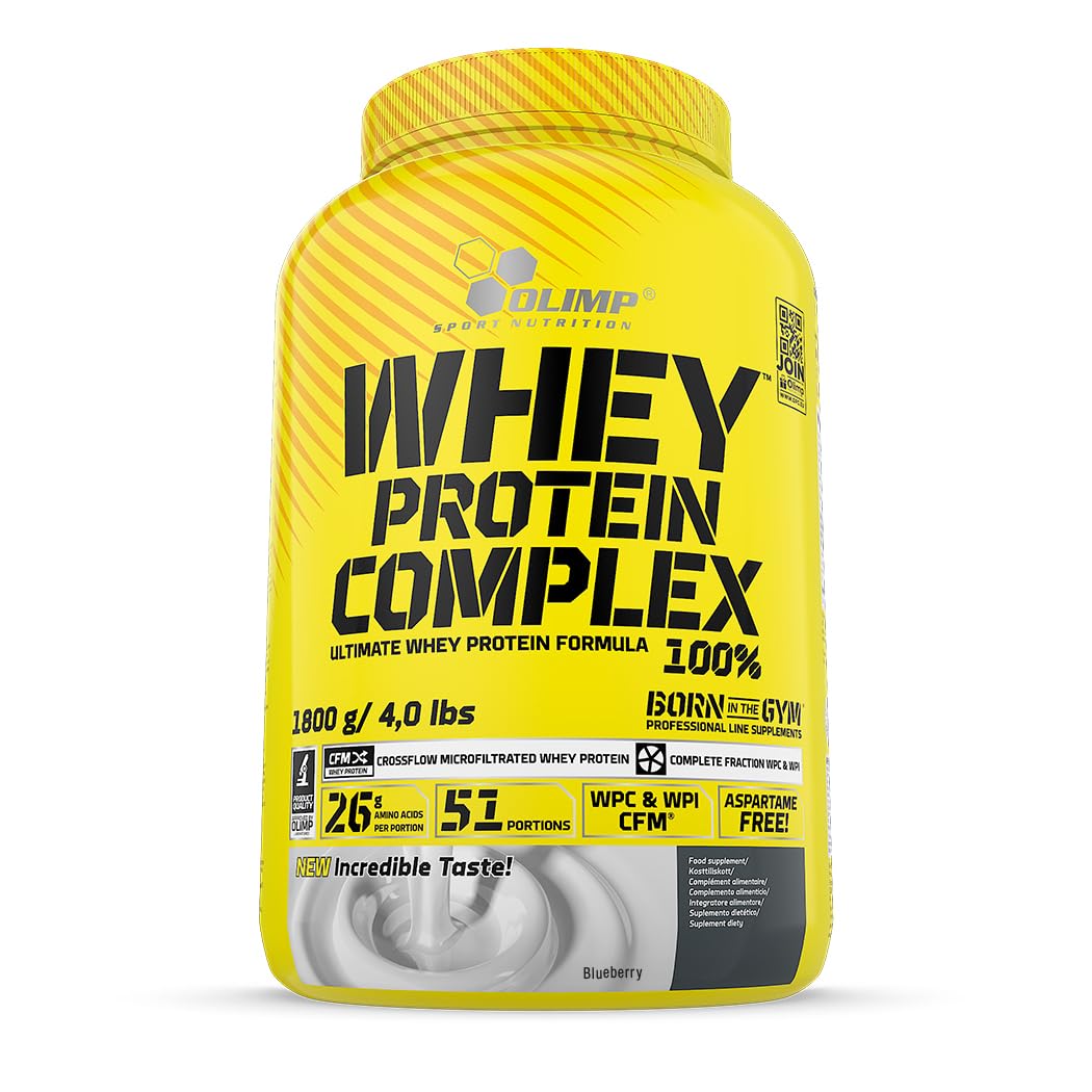 Olimp Whey Protein Complex 100% (1800 g) - Blueberry