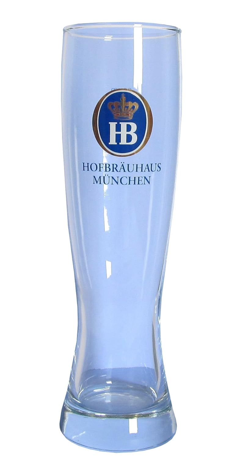 German Beer Mug Munich Hofbrauhaus Munchen Hb Wheat Beer Glass 0 5