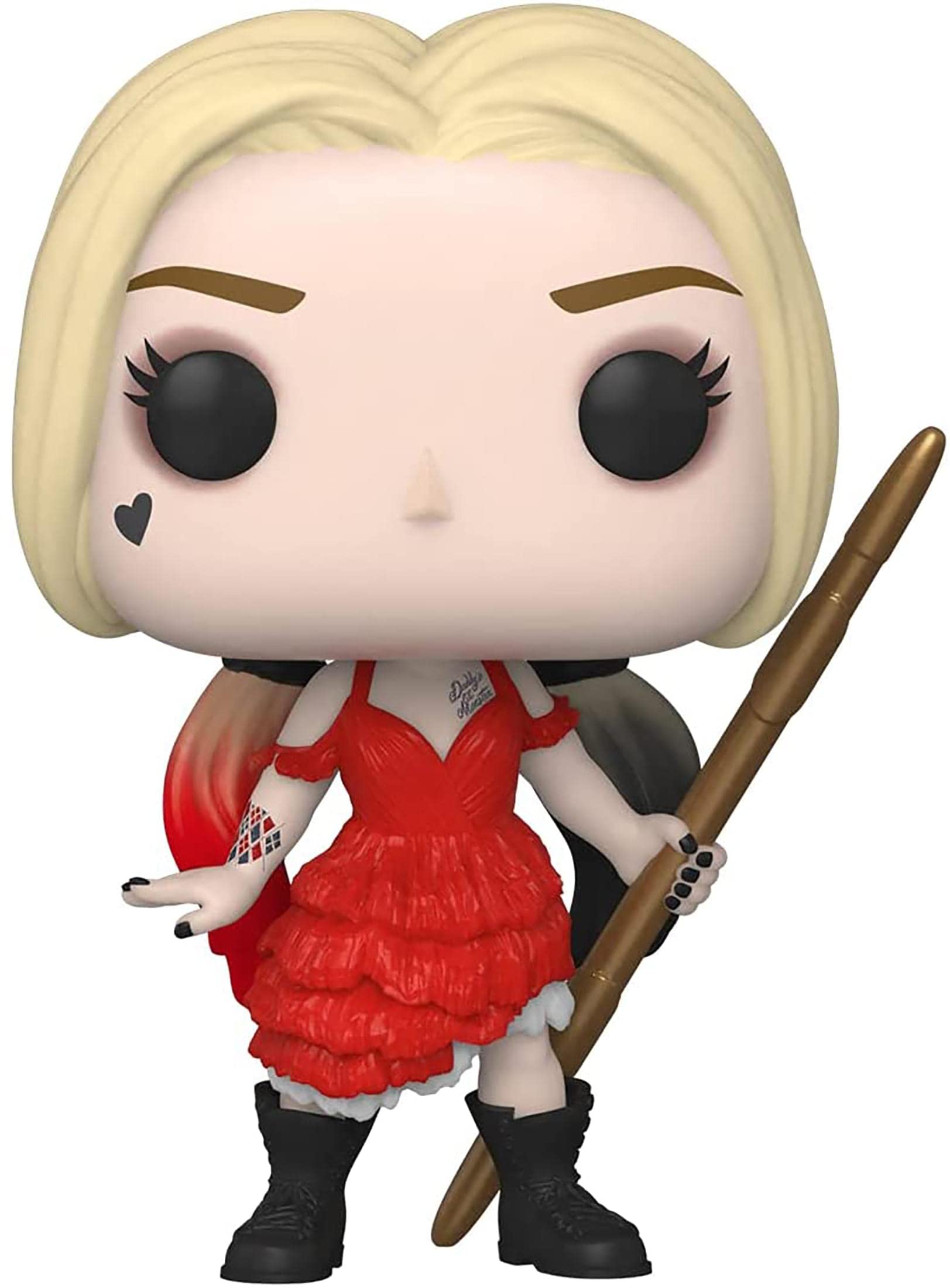 Funko POP! Movies: TSS - Harley Quinn - (Damaged Dress) - Suicide Squad 2 - Collectable Vinyl Figure - Gift Idea - Official Merchandise - Toys for Kids & Adults - Movies Fans