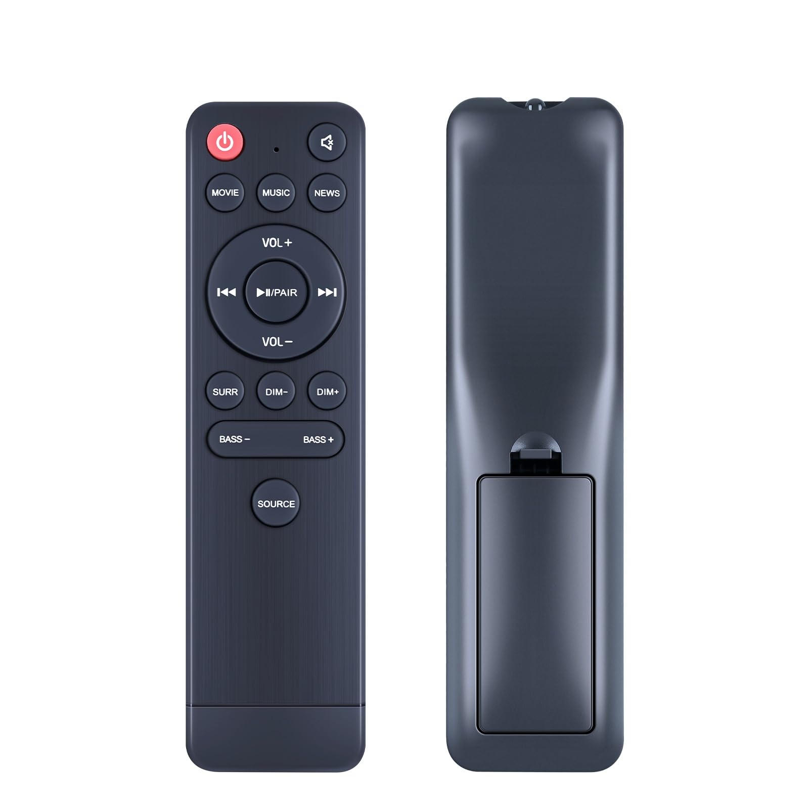 GOUYESHO New EN214C1H Replacement Remote Control Fit for Hisense Toshiba HS214 TS214 2.1 Channel Soundbar