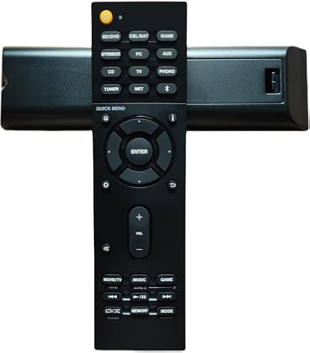 VINABTY Télécommande de rechange pour récepteur AV réseau Pioneer 7.2 canaux VSX-LX301 VSX-831 VSX-1131 SC-LX501 SC-LX502 VSX-LX101 RC-914R