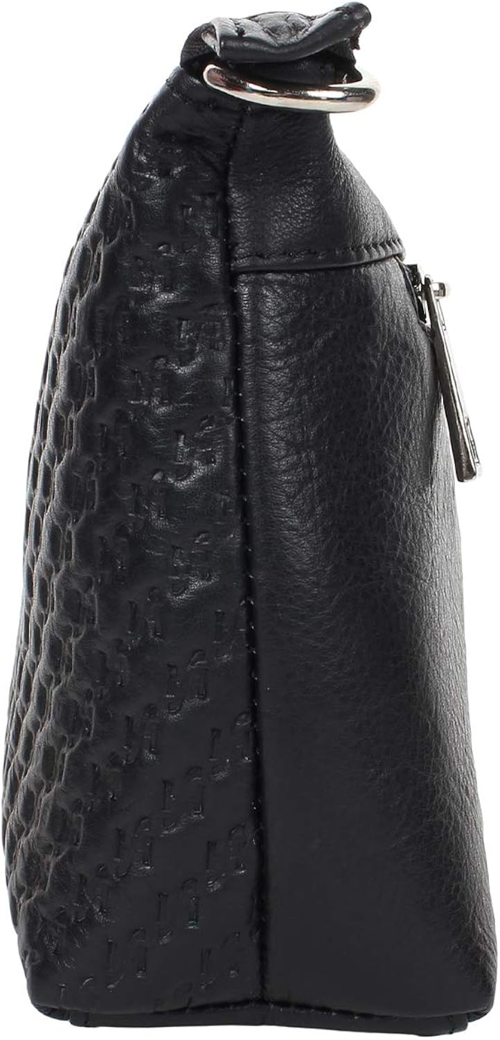 STARHIDE Women's Leather Cross Body Shoulder Bag with Long Adjustable Strap And a Inner RFID Protected Pocket 5630 (Black) - Image 5