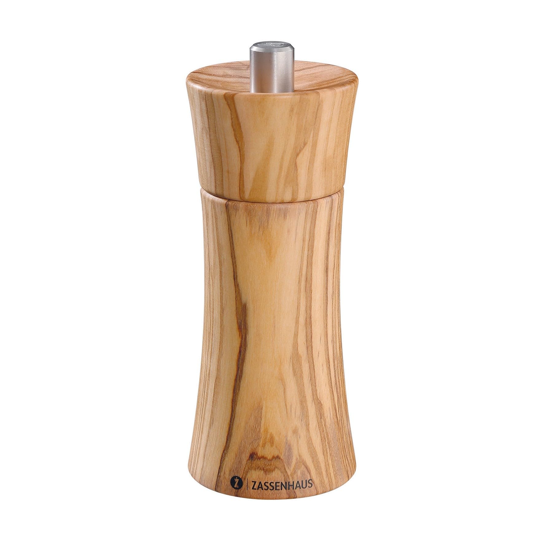 Zassenhaus Pepper Mill Frankfurt, Olivewood, 14cm