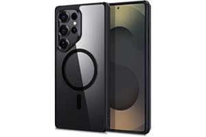 ESR for Samsung Galaxy S25 Ultra Phone Case,Compatible with MagSafe,Magnetic Case for S25 Ultra,Military-Grade Protection, Yellowing Resistant, Classic Series, Clear Black