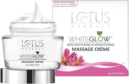 lotus massage cream for all skin types