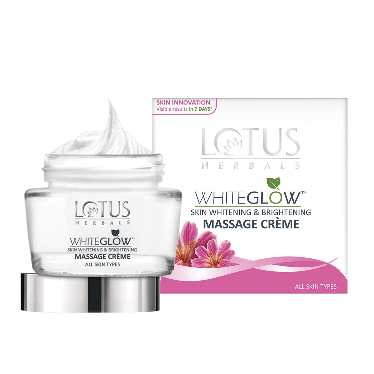 Lotus Herbals Whiteglow Skin Whitening And Brightening Massage Cream