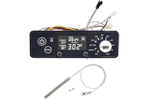 MEATENDER PID Rectangular Digital Control Board (AC03P9)(Non-WiFi) Replacement for Pit Boss Pellet Grills 440-1150, Navigator, Sportsman, Mahogany, Pro Series Wood Pellet Grills & Smokers