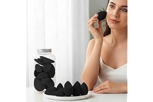 14PCS Makeup Sponge Set, Triangular Puffs x4 + Finger Puffs x3 + Teardrop-Shaped x3 + Makeup Sponges x4, Soft Make Up Sponges