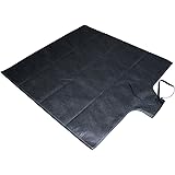 ENPAC Boss Dewatering Filter Bag, 3'x3', Black, Non-woven Geotextile, Double-stitched, Easy-to-use