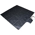 ENPAC Boss Dewatering Filter Bag, 3'x3', Black, Non-woven Geotextile, Double-stitched, Easy-to-use