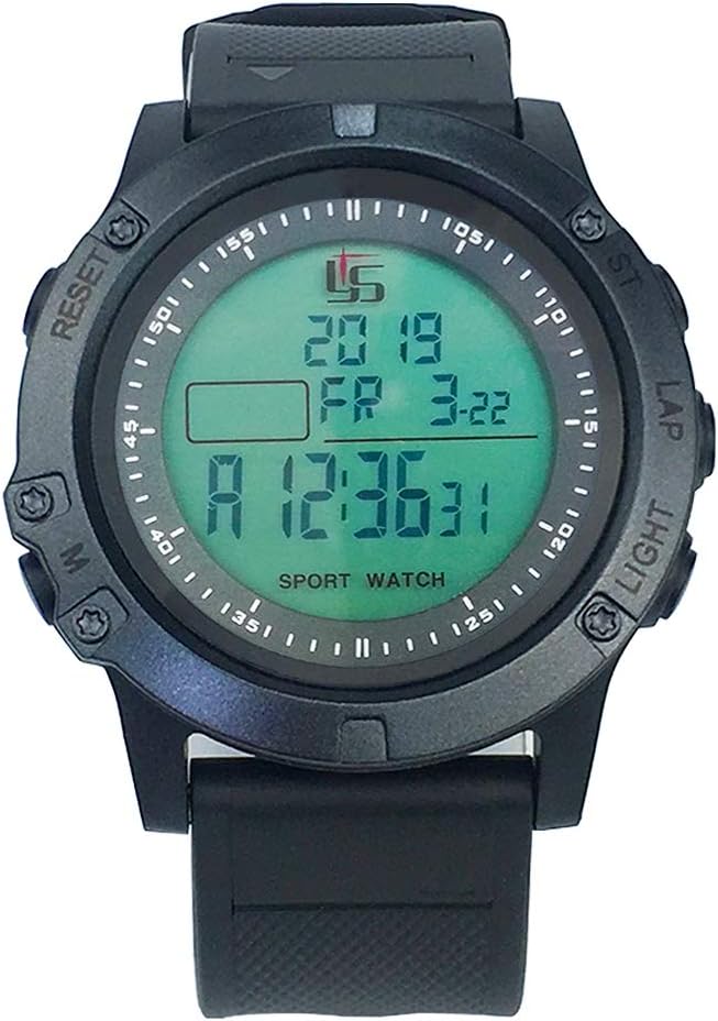 PULIVIA Digital Referee Watch Soccer Football Game Timer 100 Lap Split