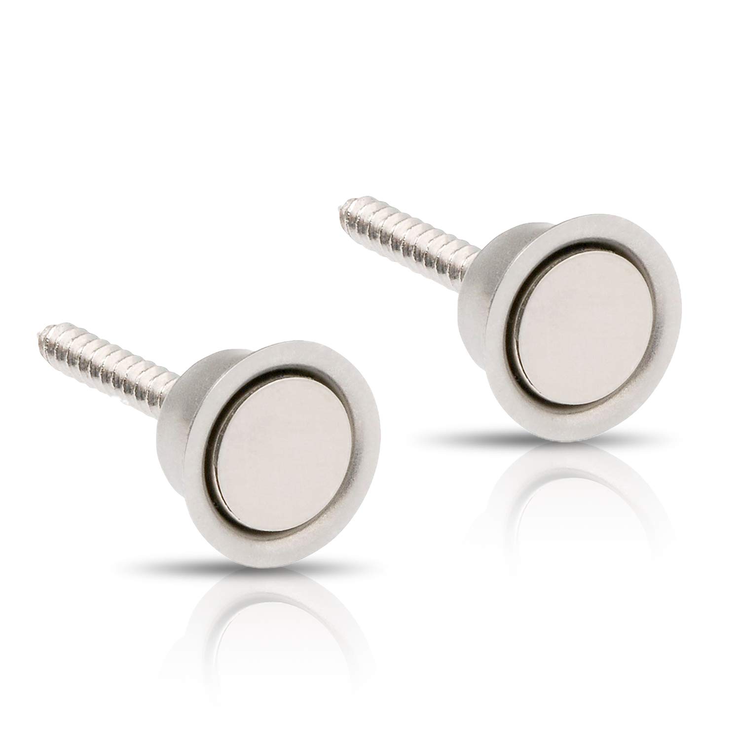 XFORT® Heavy Duty Magnetic Catch, Concealed Door Magnets Designed for Full Size Doors, Magnetic Catches Will Keep Cupboard, Wardrobe, Sliding and Bifold Doors Securely Shut.