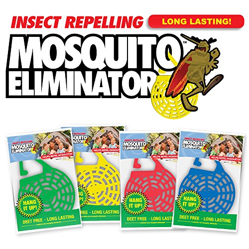 MOSQUITO ELIMINATOR - All Natural Mosquito Repelling Disk - Hang Anywhere! Guaranteed to Work - No Messy Lotions or Sprays - Fast & Easy! 30 Day Money Back Guarantee (20)