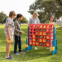 ECR4Kids Jumbo 4-To-Score, Giant Game, Assorted