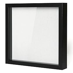 Muzilife 12x12 Shadow Box Picture Frame with Linen