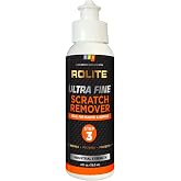 Rolite Ultra Fine Scratch Remover Plastic Acrylic Headlight 4oz | Plastic and Acrylic, Fine Scratch and Swirl Removal, Headlights and Marine, Made in USA, 4 fl oz
