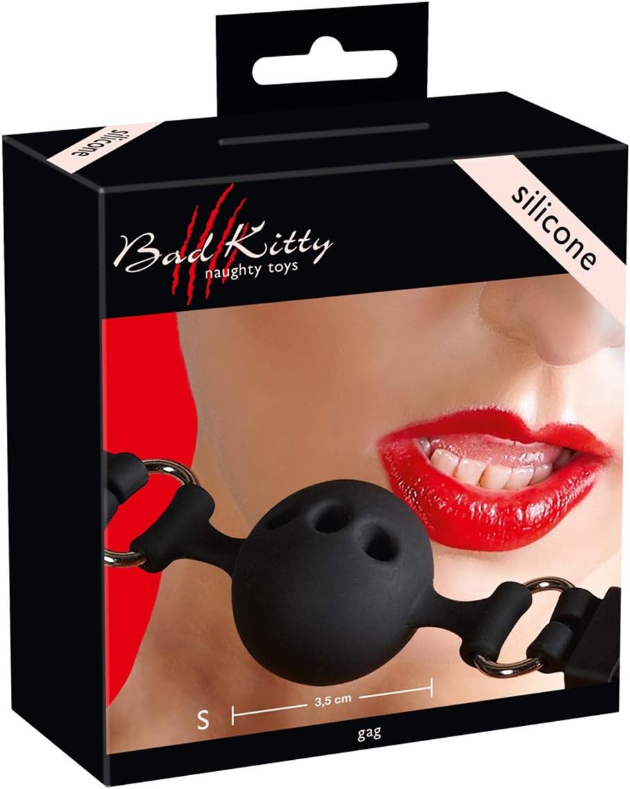 Bad Kitty 137 g Gag Silicone, Black - Image 5