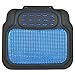 BDK Real Heavy Duty Metallic Rubber Mats for Car SUV and Truck (Blue Black) - All Weather Protection, Trimmable
