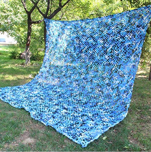 FuriGer Camouflage Netting,Camouflage Net for Camping Military Blind Hide Hunting Shooting Hide Fishing Shelter,Party Decoration on Halloween Christmas,Jungle Sunscreen Net,6.5ftx13ft (2mx4m) - Thumbnail 7