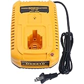 DC9310 18Volt Charger Replacement for Dewalt 18V XRP Battery Compatible with Dewalt 7.2V 9.6V 12V 14.4V 18V XRP NiCD/NiMH Battery DC9098 DC9096 DC9091 DE9057 DW9072 DW9116