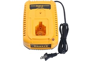 GONOCOP DC9310 18Volt Charger Replacement for Dewalt 18V XRP Battery Compatible with Dewalt 7.2V 9.6V 12V 14.4V 18V XRP NiCD/NiMH Battery DC9098 DC9096 DC9091 DE9057 DW9072 DW9116