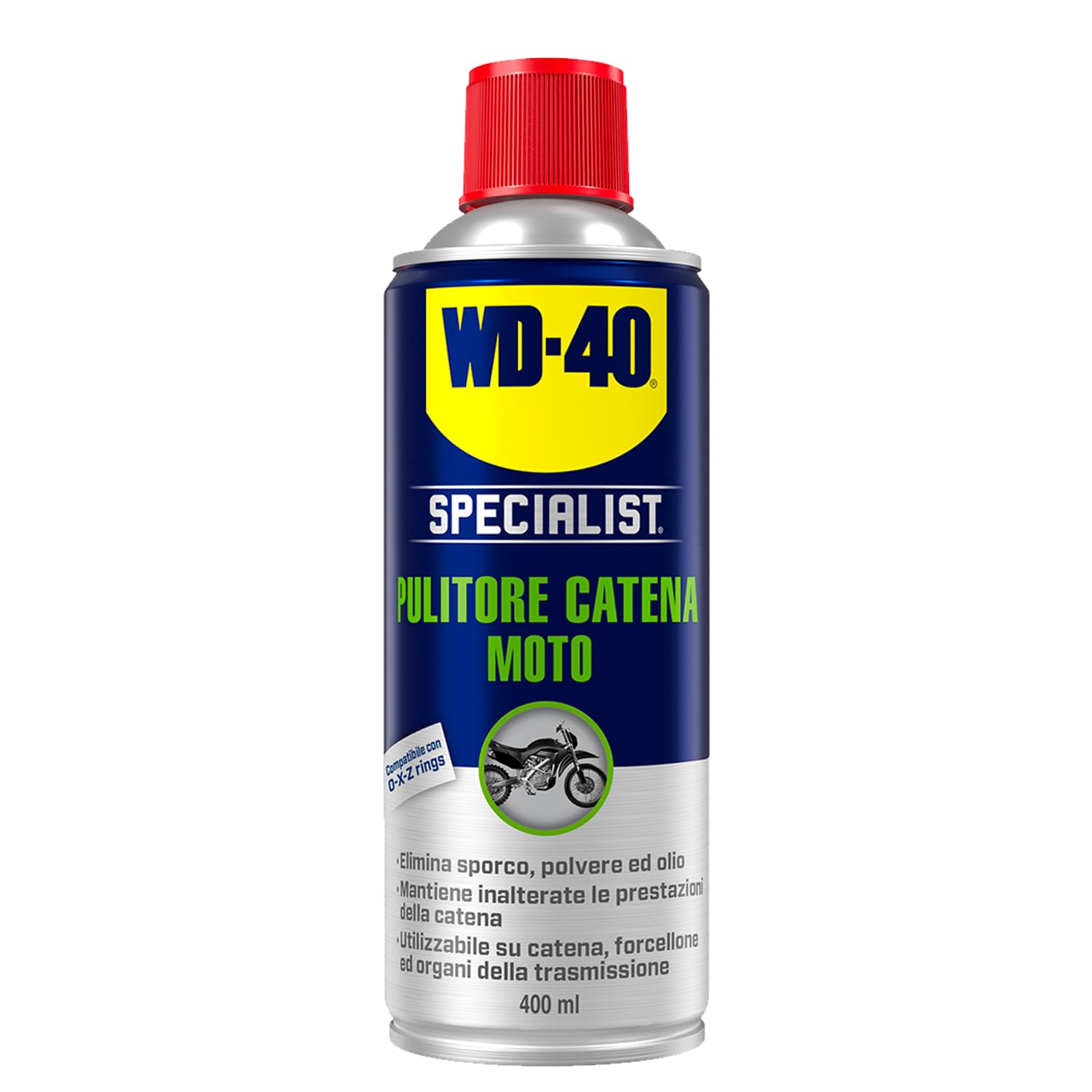 WD-40 39798/46 Moto Pulitore Catena, 400 ml
