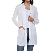 Kinnette Womens Lightweight Long Sleeve Cardigan Open Front V Neck Casual Cardigans with Pockets