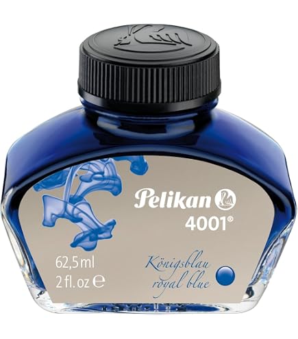Amazon.com : Pelikan 4001 Bottled Ink for Fountain Pens, Brilliant