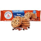 Voortman, Sugar Free Chocolate Chip Pecan Cookies No Artificial Colors, 8 Ounce
