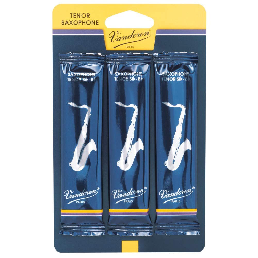 Vandoren Reeds Tenor Sax 2.5 Traditional (3 Pack)