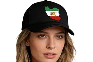 Iranian Hat,Ancient Lion Sun Pattern Headgear,UV Protection Curved Brim Design National Hat - for Men Women Youth Dad Mother