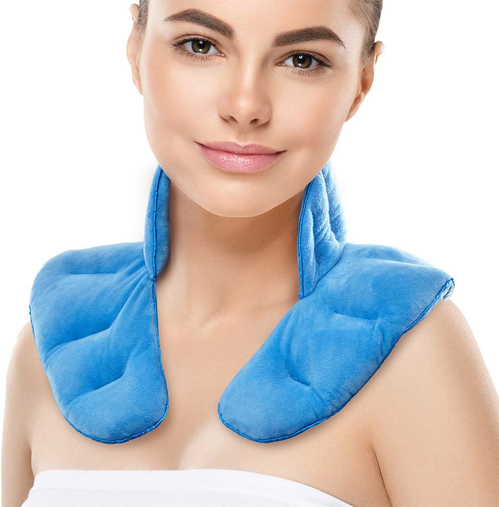 Anjee Heated Neck warmer for Relief Neck Pain Migraine Headache Neck