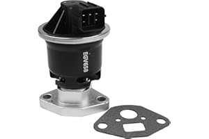 KUSATEC EGR Valve EGV658 Exhaust Gas Recirculation w/Gasket Fit For Honda Accord, Odyssey, Pilot, Ridgeline 1998-2010; Acura CL, MDX, RL, TL 1997-2009; Saturn Vue 2004-2007, 3.0L 3.2L 3.5L 3.7L V6