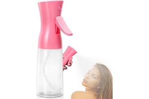Fun Gift Spray Bottle For Hair,Continuous Water Mister for Hairstyling, Salons, Cleaning, Plants,Essential Oil Scents,Ultra Fine Mist Sprayer,6.8 OZ /200 ML-pink(Christmas Gifts)
