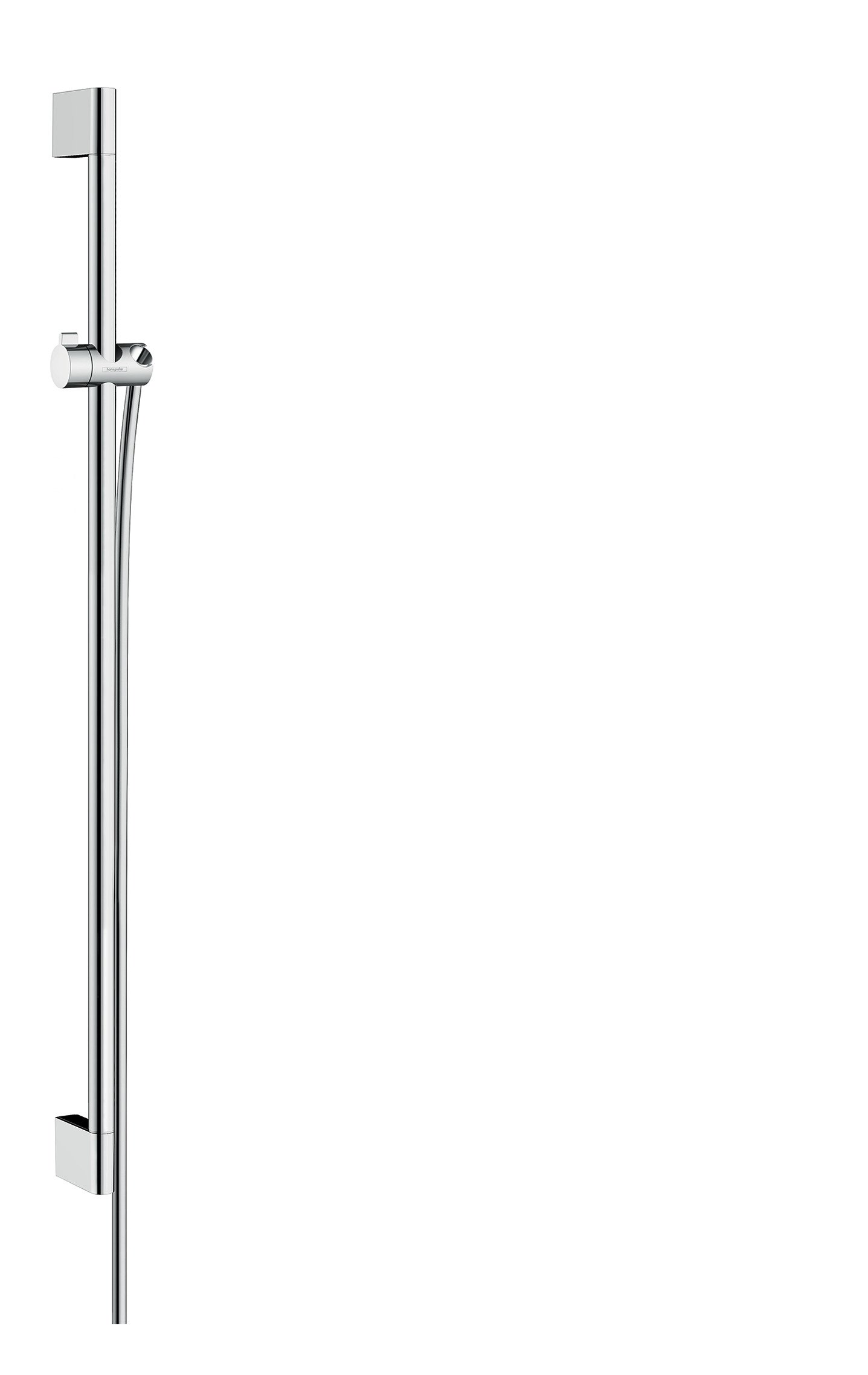 hansgrohe Unica'Croma shower rail 0.90 m and shower hose 1.60 m, chrome