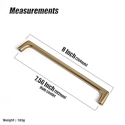 Goo-Ki Champagne Bronze Cabinet Pulls with