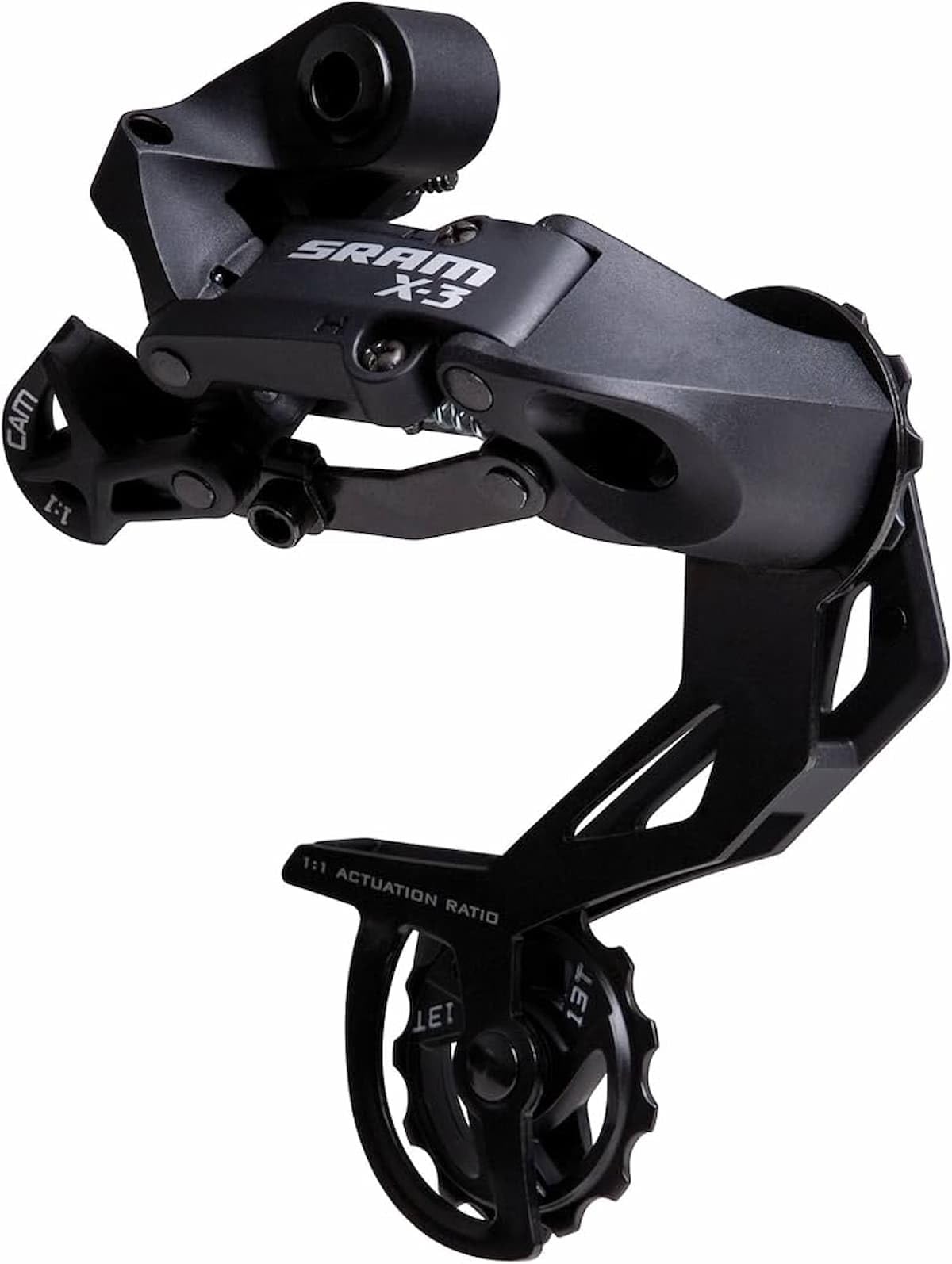 Sram MTB X3 Rear Derailleur 7-8 Speed - Long Cage, Black