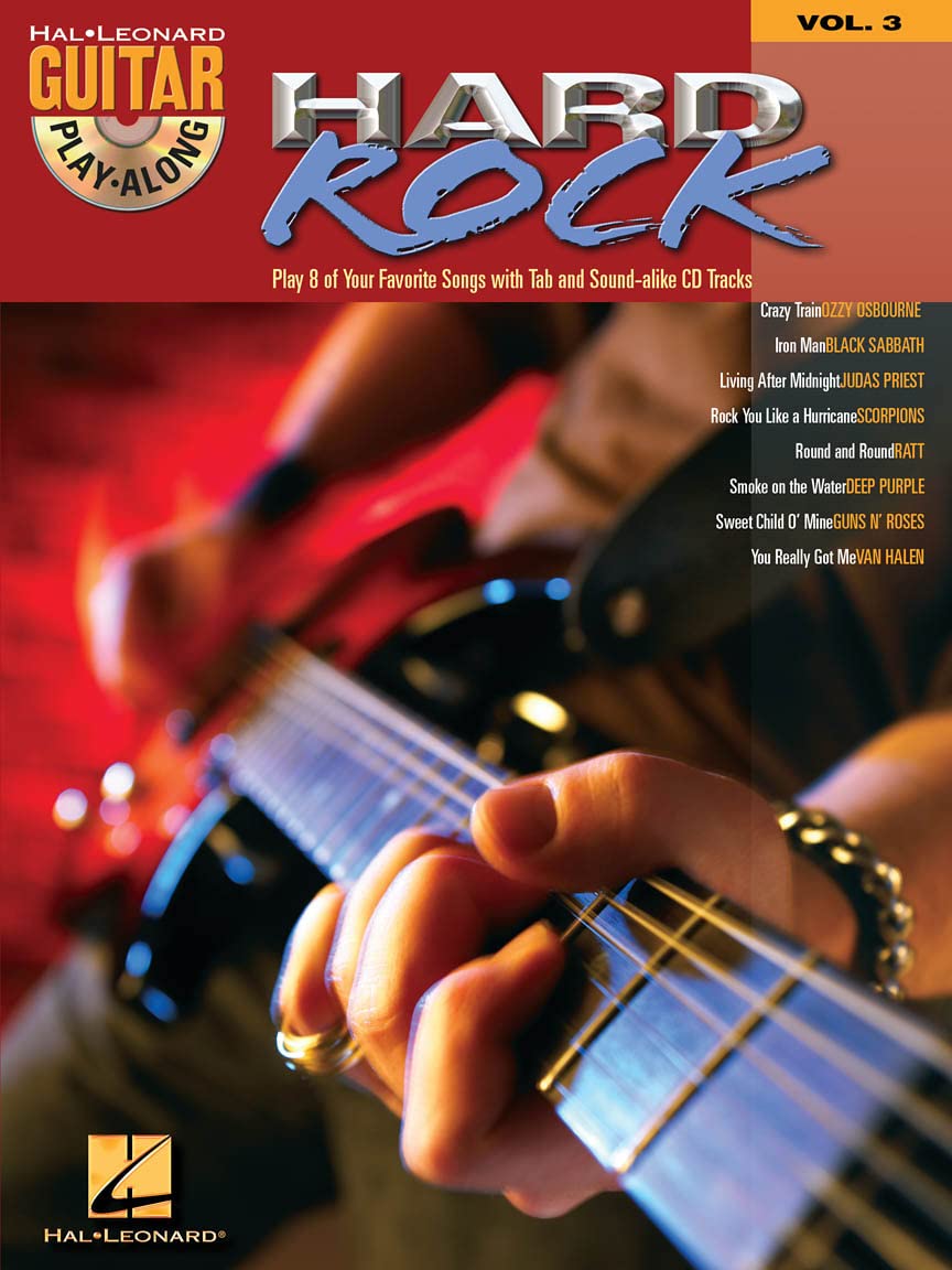 Hard Rock Guitar Play-Along: 3: Guitar Play-Along Volume 3