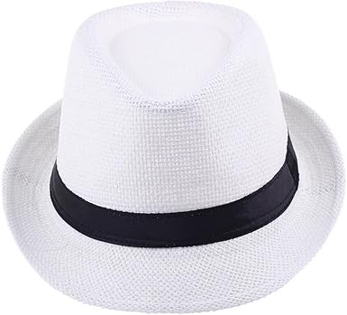white trilby hat mens