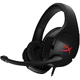 HyperX Cloud Stinger Gaming Headset - Lightweight Design - Flip to Mute Mic - Memory Foam Ear Pads - Built in Volume Controls - Works with PC, PS4, PS4 PRO, Xbox One, Xbox One S (HX-HSCS-BK/NA)