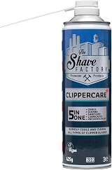 The Shave Factory Clippercare+ Spray 5-in-1 Clipper Maintenance 500ml view 3
